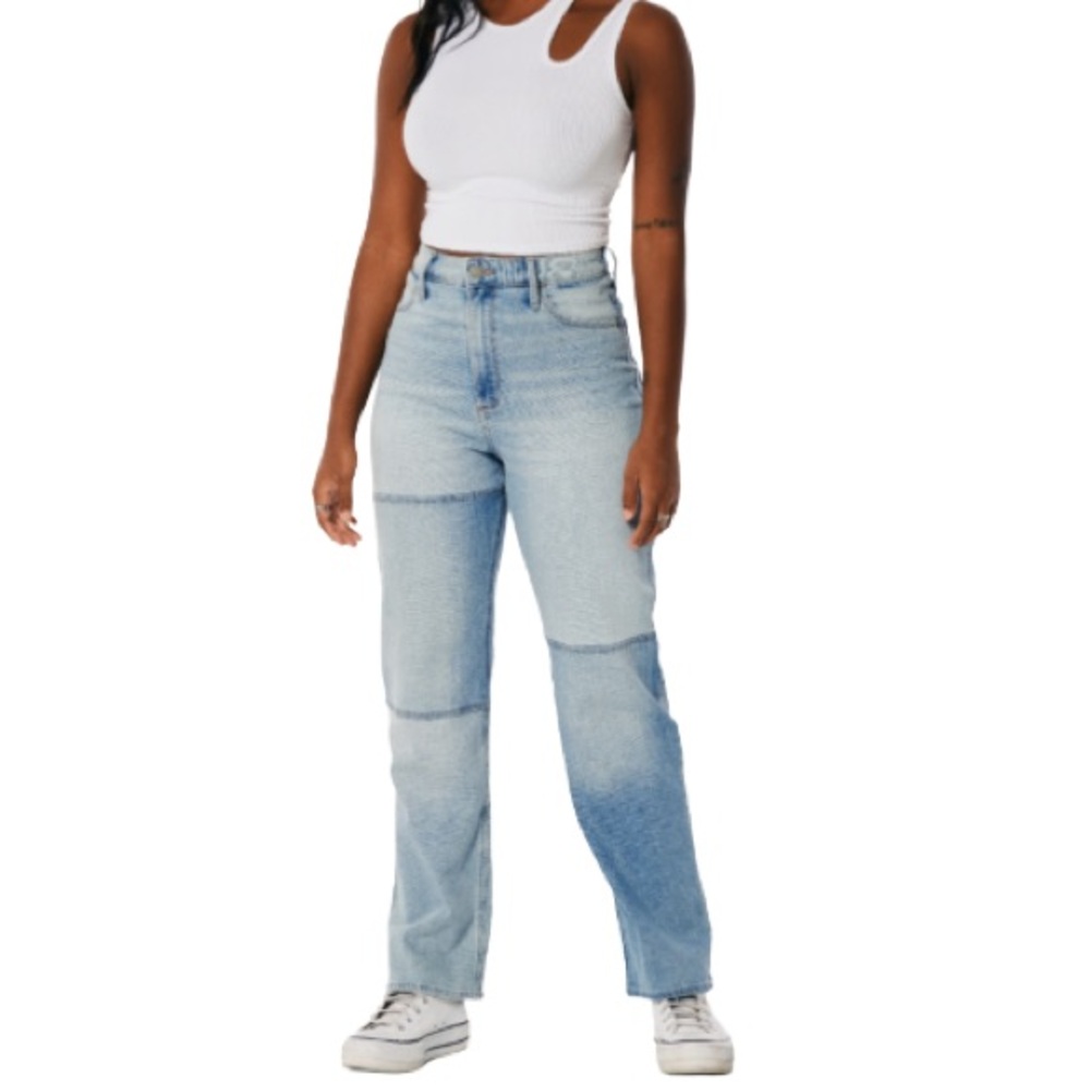 Hollister Curvy Ultra High-Rise Dad Jeans 13R 31x31 NWT